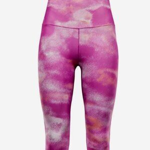 Nike One Dri-FIT Leggings Women's M High Rise 7/8 Length Pink Tie-Dye HQ24030LMJ